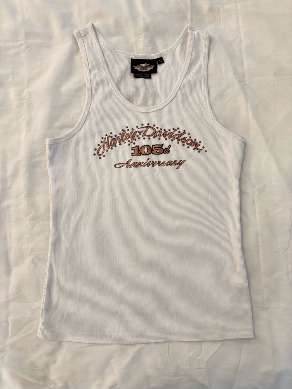 Harley Davidson studded tank - 105th Anniversary (2008)